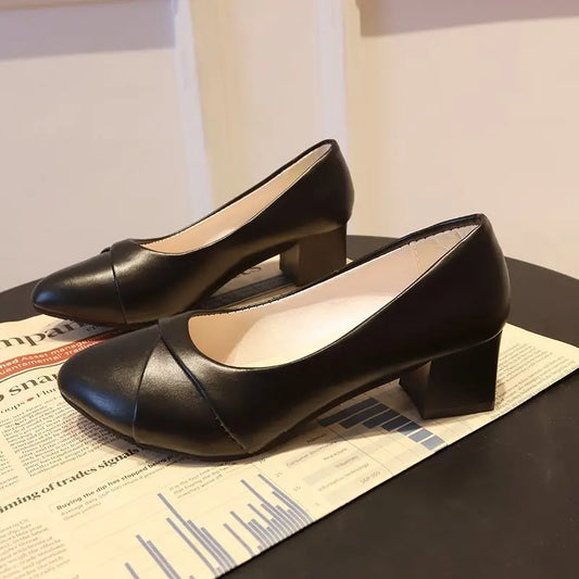 DIANRUO Pumps Mid Heel - Absatzhöhe 3-5 cm Größe 35-41