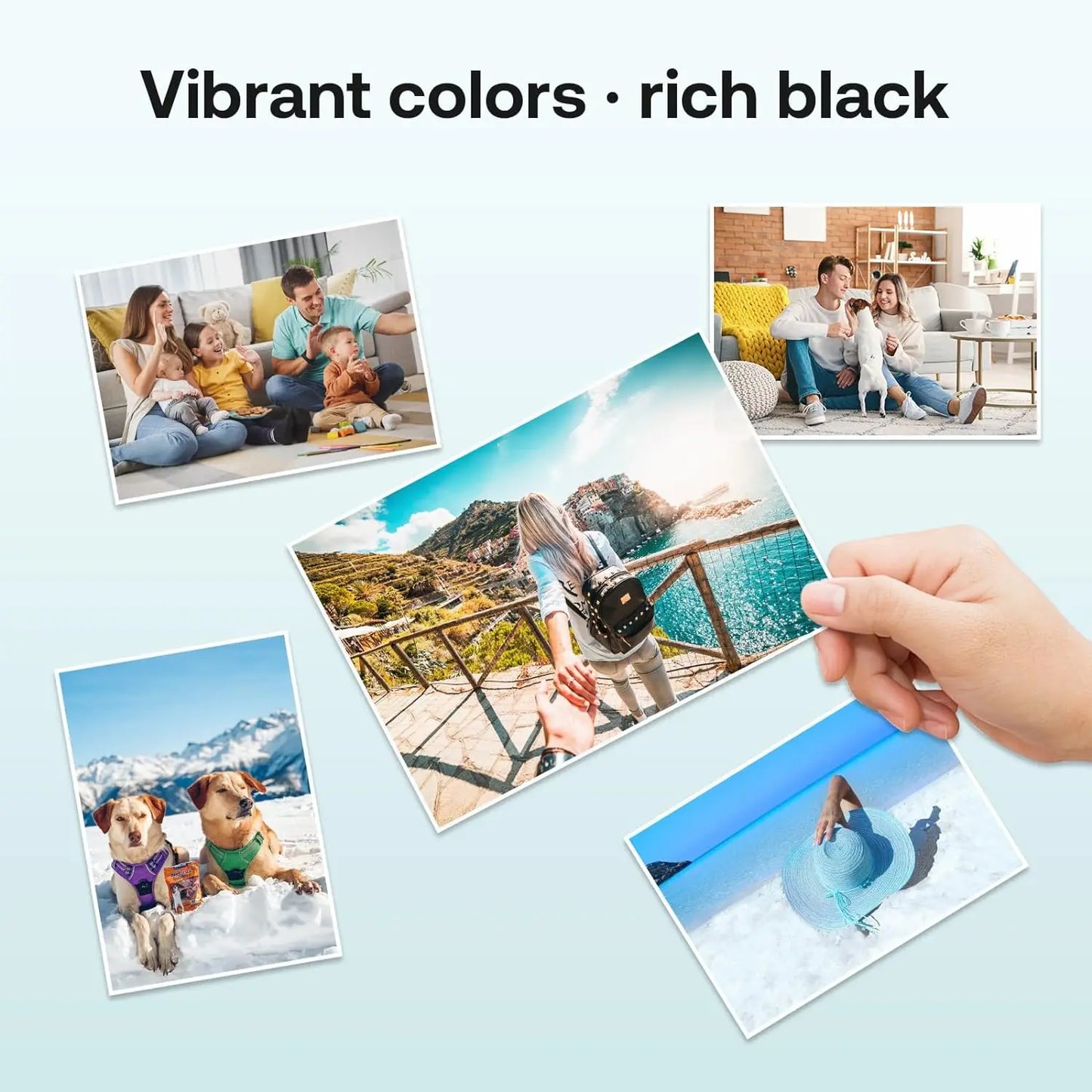 Aomya 5x100ml Tinte Universal Für Epson HP - BK CMY