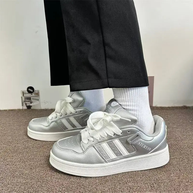 Skate Sneakers Man's New Man Skateboard Bread Shoes Retro National Trend Sport Shoe Wind Board Women Sneaker Y2k