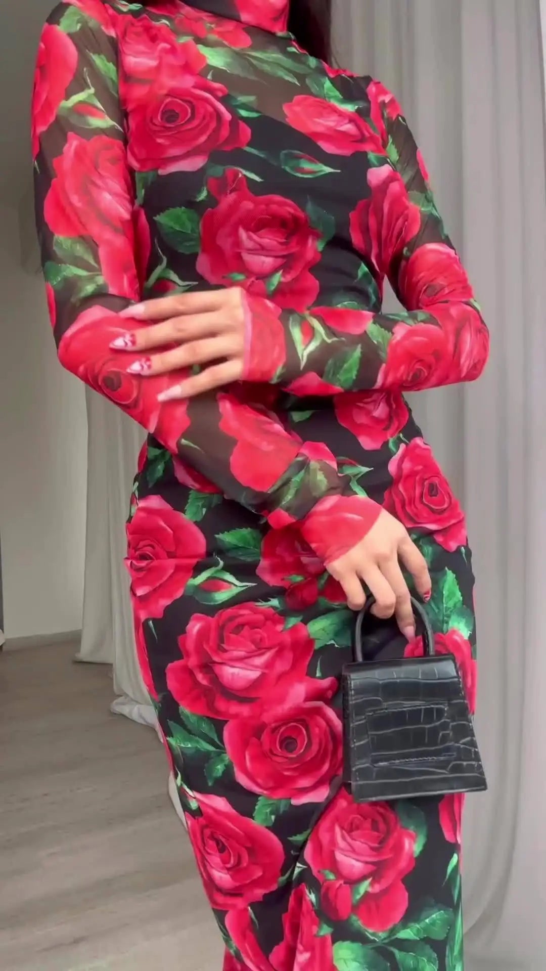 Rochie musulmană pentru femei, model mânecă lungă, model Abaya, rochie de seară, model Ramadan, Kaftan, Islam, Dubai, arab, rochie lungă, 2024