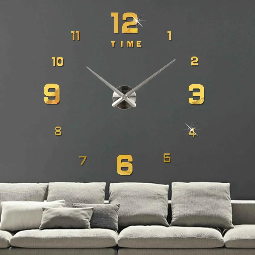Choice Quartz Wanduhr Modern - Acryl Leise Groß 60cm