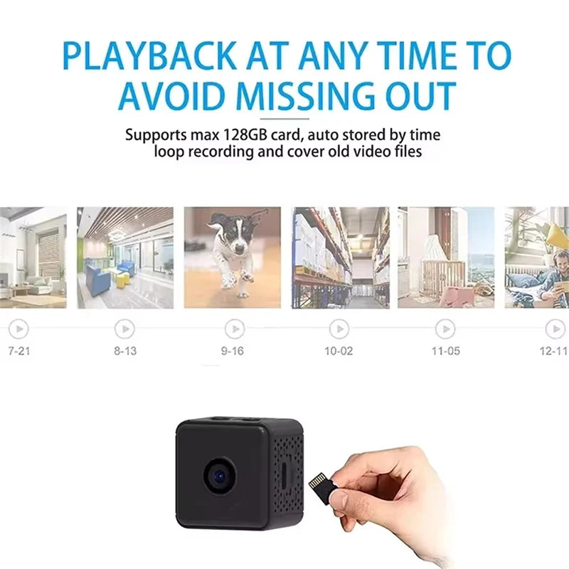 Sicherheitskamera 2025: Xiaomi-X6 Mini-IP WiFi - Smart Home Collection