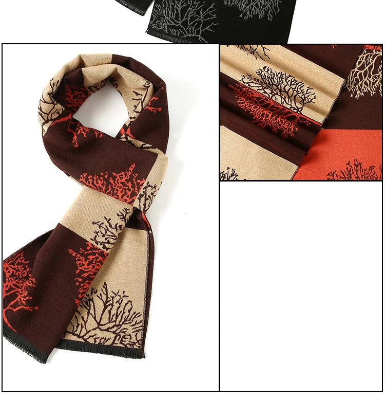 Kinelue FPWB61 Weicher Winterschal - Größe Uni Farbe Grau