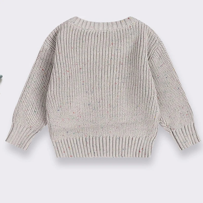 KidsJoy Herbstpullover Grobstrick - Unisex 3-6J Langarm