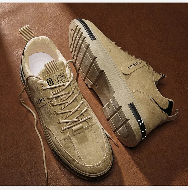 Wear resistant New BreathableWork Safety Shoes Trendy Versatile Comfortable Eva Insoles Rubber Upper shoes for men sneakers men