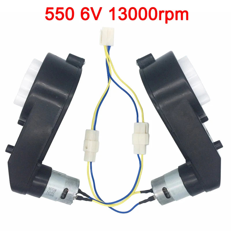 Kinder-Elektroauto Motor 2025: 12V/6V DC Getriebe - High-Speed RC Collection