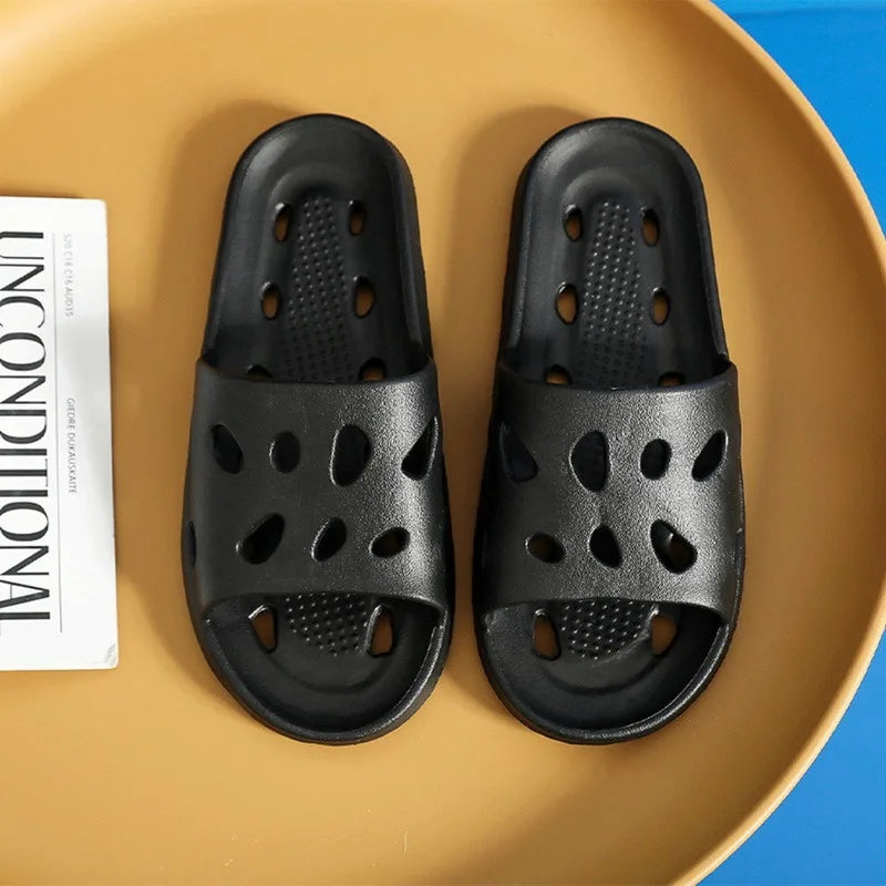 Frauen Dick Plattform Cloud Hausschuhe Sommer Strand Eva Weich Sohle Slide Sandalen Freizeit Männer Damen Innen Badezimmer Anti-Rutsch Schuhe