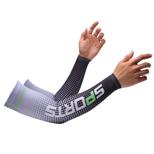 Arm-Ärmel 2025: HKXY GLOVES Sport Ice Arm Sleeves Men Cycling UV Solar - Breathable Summer Sun Protection Anti-Sunburn Long Sleeve Collection