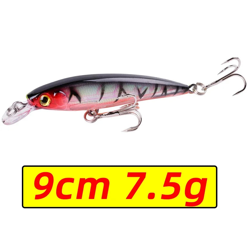AOracle Laser Minnow Schwimmköder - 11cm 13g 0.6-1.8m