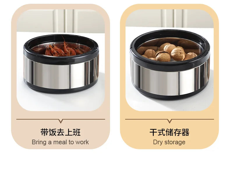 Large Capacity Commercial Portable Insulated Pot with Rice and Household Three Piece Set Insulated Bucket