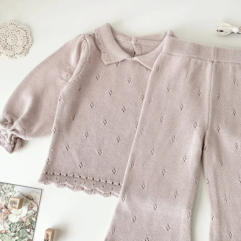 YSUBESTCN S22399 Koreanischer Strickset - Größe Baumwolle