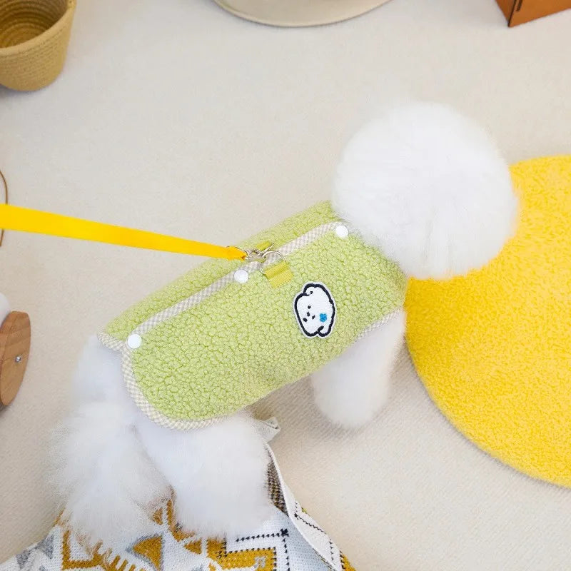 DOGGYZSTYLE Solid Fleece Vest - Größe Material Wärmegrad