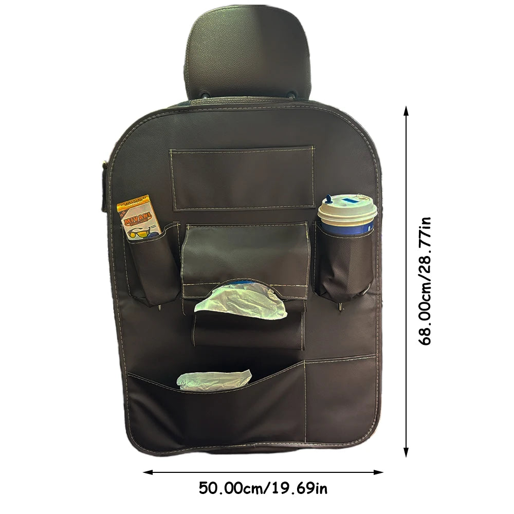 Vânzare fierbinte scaun auto spate geantă agățat genți auto multifuncțională vehicul depozitare cutie auto styling scaun auto depozitare genți organizator