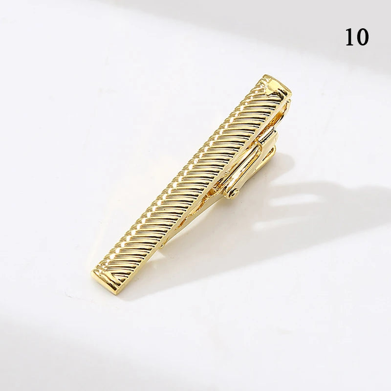 Neuer Fashion-Mens-Tie-Clips-Metal-Necktie-Daily-Business-Wedding-Ceremony-Tie-Clip-Pin-Mens-Fashion-Party-Jewelry-Accessories-Gif