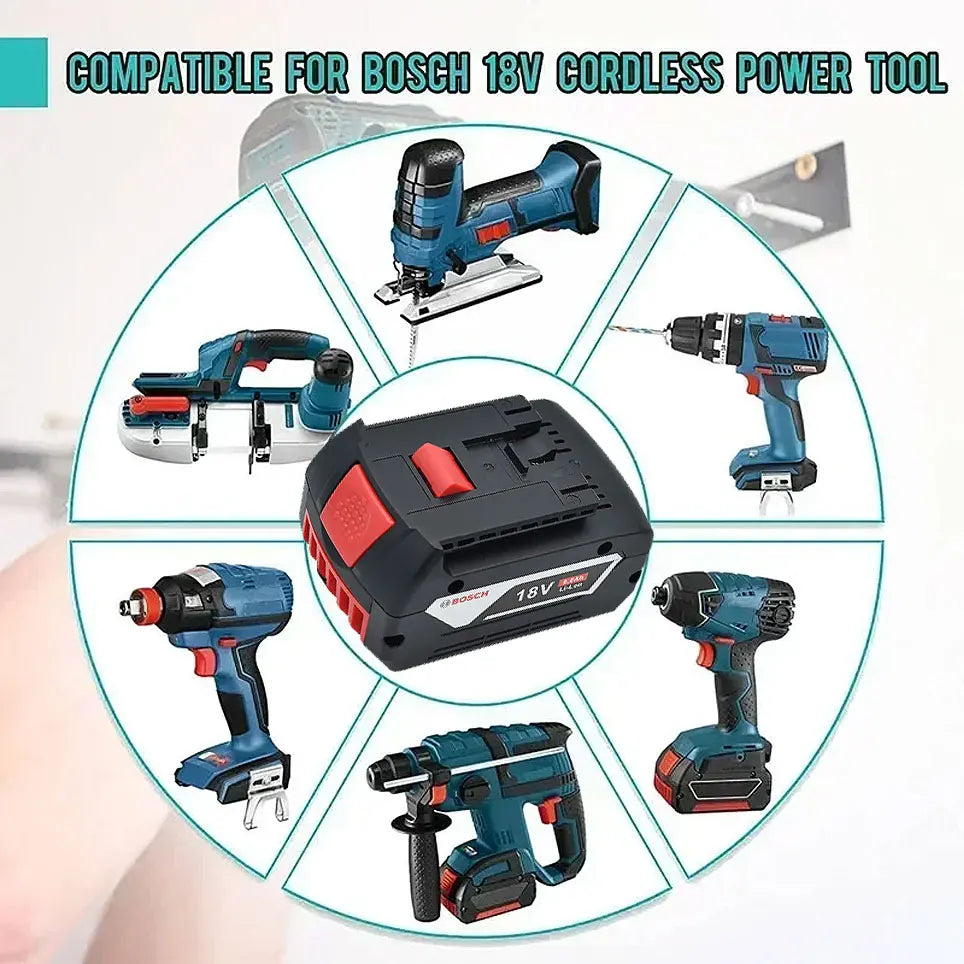 Bosch BAT618 Akku Hochkapazität - 18V 4.0Ah LiIon Akku