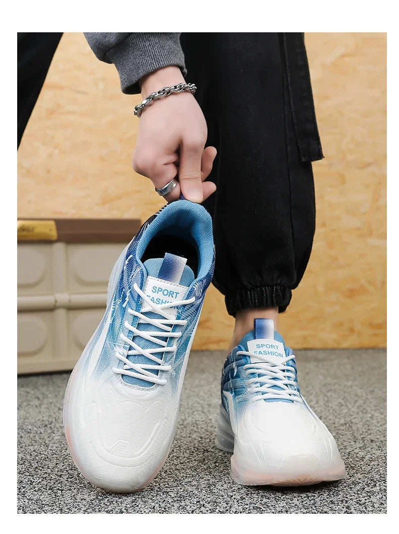 Fashion Sneakers for Men and Women,Non Slip Casual Sneakers Outdoor Athletic Sport Running Shoes Large Sizes 36-47