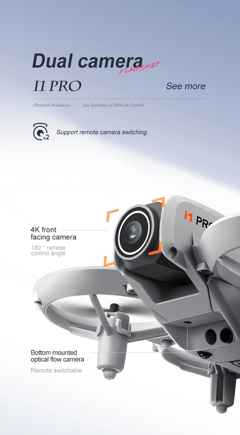 Drohne 2025: Xiaomi i1PRO 8K Aerial Photography - Dual Camera HD Foldable Five-side Obstacle Avoidance Collection