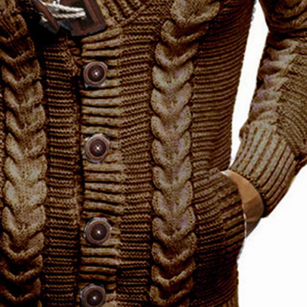 Closure Cardigan Kapuzen Strickpullover Premium Weich Warm Alltagstauglich - Acrylic, Größe XL