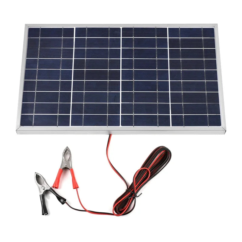 Kit complet de panouri solare 300W/600W, generator solar portabil reîncărcabil cu celule solare policristaline de 12V, cu alimentare USB