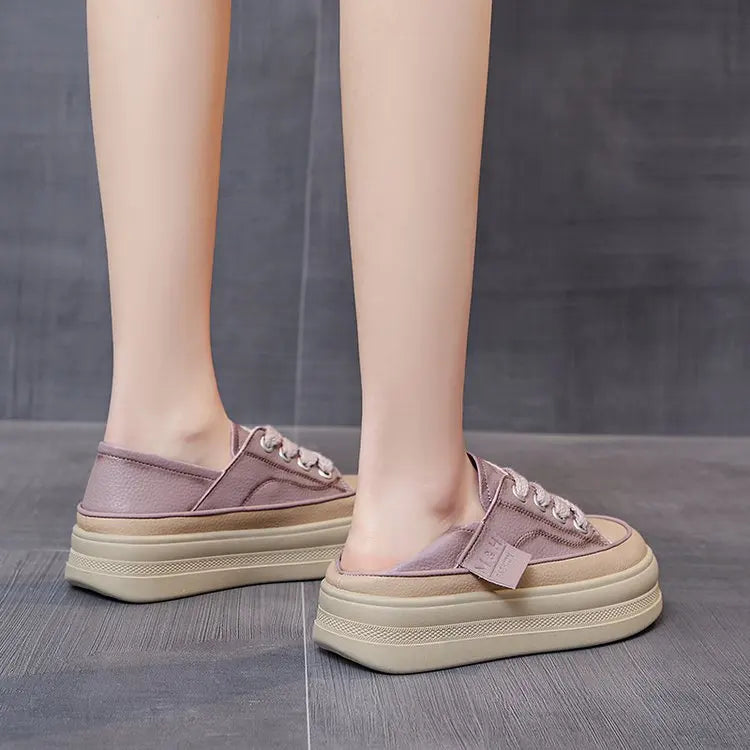 UXST JY100 Bequeme Plateausneaker - Größengetreu 1-3cm