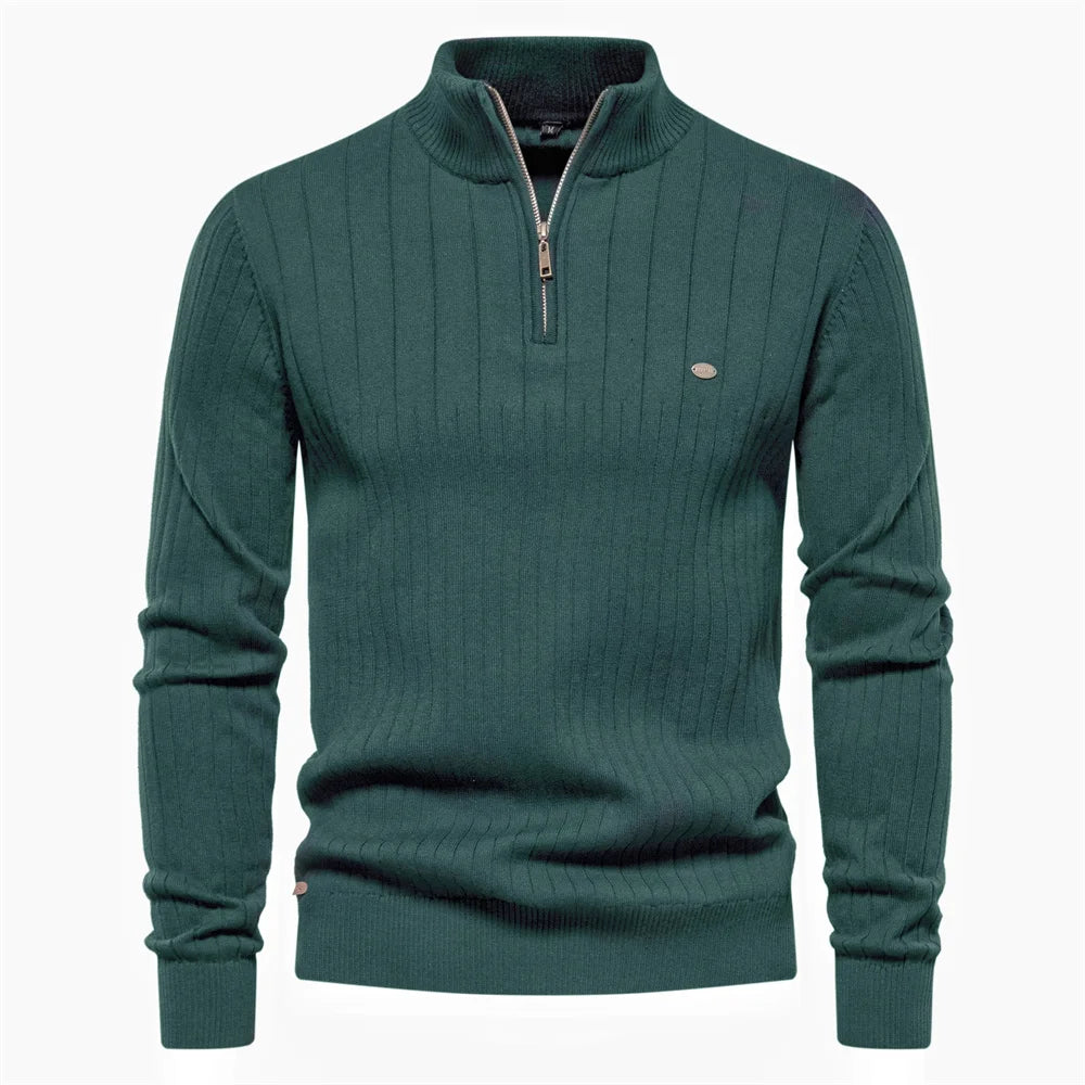 AIOPESONCN Y830 Zipper-Pullover - Größe M, Baumwolle