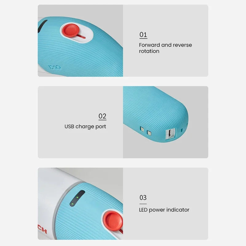 Bosch IXO Cordless Screwdriver 3.6V Usb Rechargeable Multi-Function Mini Electric Drill Screw Driver Portable Power Tool Ixo 7/6