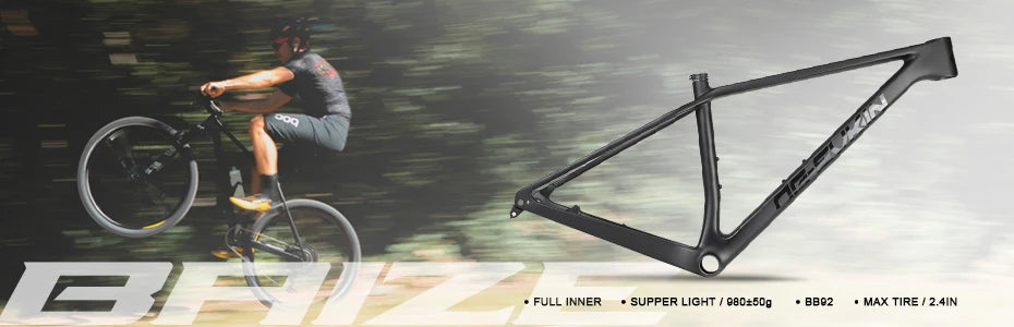 OG-EVKIN CF-080 2025 - Carbon Full Suspension MTB Rahmen - 12X148 Thru-Axle Boost 29er Professional Mountain Bike