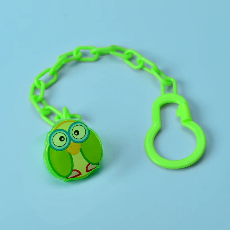 Etyakids Schnullerclip Cartoon Tiere - Clip 0-36 Monate 22cm