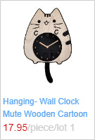 Wooden Simple Round Wall Clock Non Ticking Silent Clocks Modern Office Wall Clocks Homes Decor Easy to Read