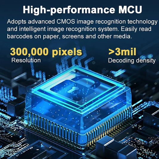 luxuglow 2D-Scanner 1D/2D QR/PDF417 - 600×800, 200/s