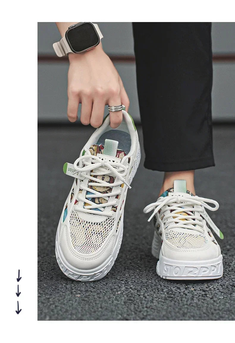 Zapatillas Hombre 2024 - Adidași de lux pentru skateboard, Tenis Masculino Respirable și Cómodo (Casual/Running)