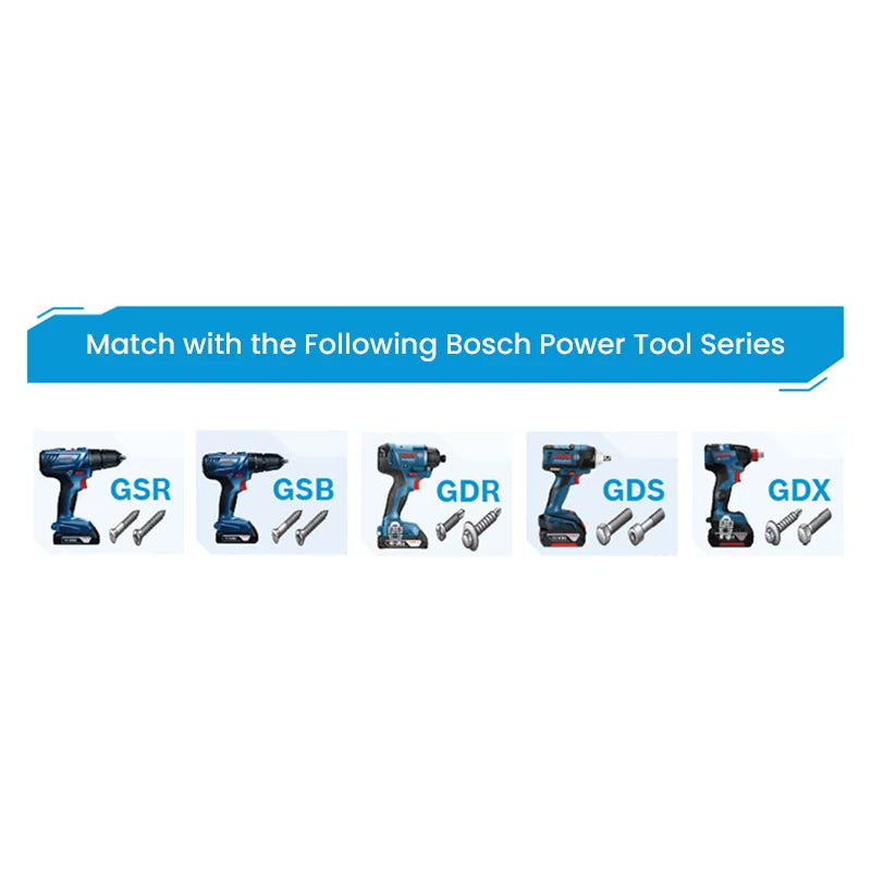 Bosch Bits-Set 2025: 43-teilig High-Hardness Professional Power Tools Collection