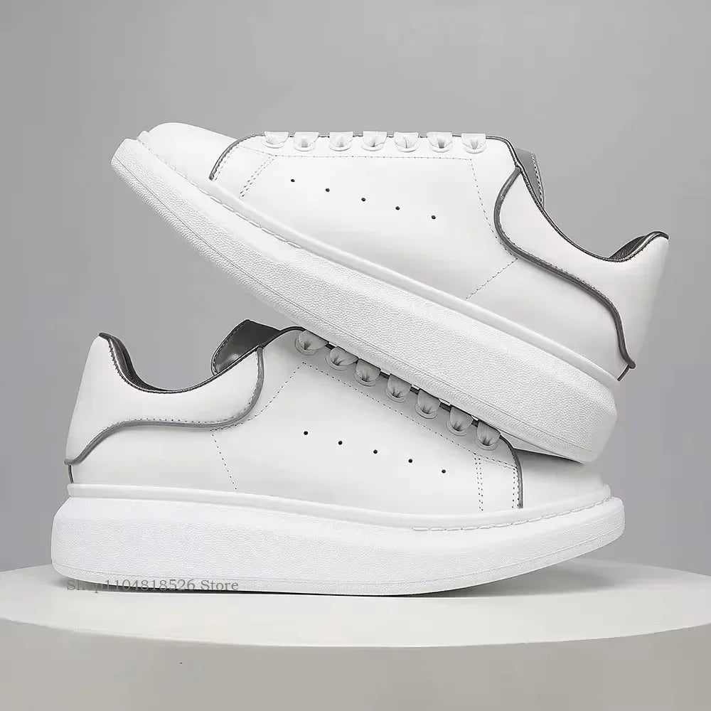 AEVYVKV Elevate Sneaker Innenhöhe Erhöhend - Größe 36-44, Sohlendicke 3,5 cm, Leichtes Gewicht