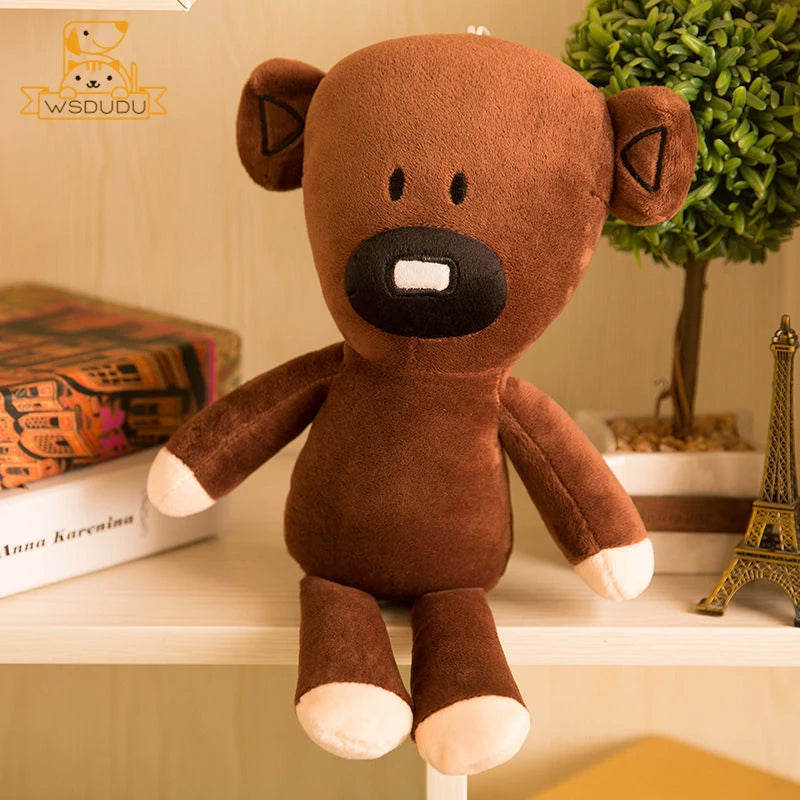 Fun Bear Plush Toy Kawaii Cartoon Bean Figures Small Cute Animal Baby Stuffed Doll Mini Pillow Decor Adorable Soft Girl Kid Gift