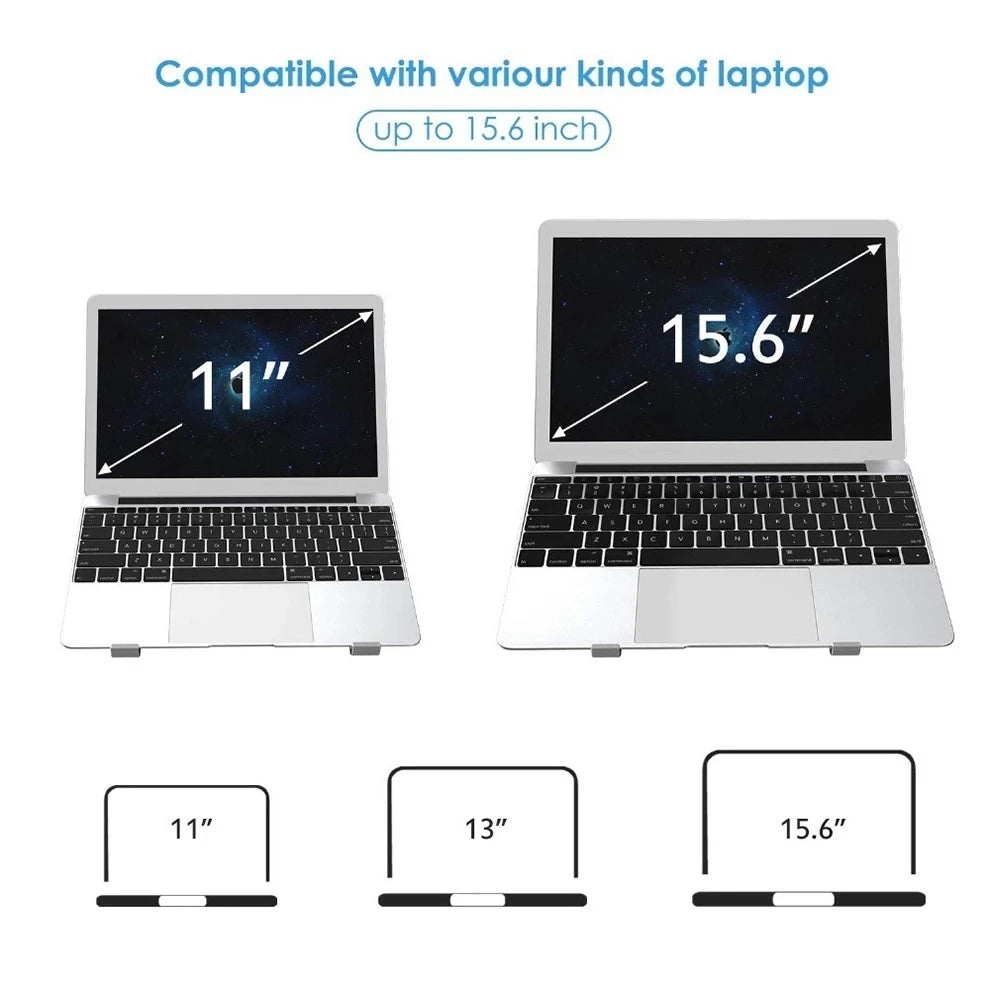 Laptop-Ständer 2025: Aluminum Folding Adjustable - Portable MacBook Notebook Collection