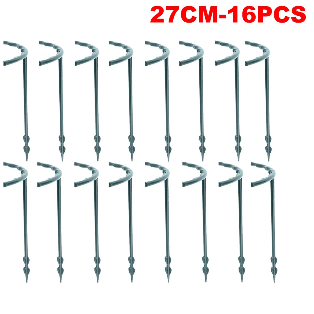 Plastic Plant Support Pile Frame Greenhouse Arrangement Semicircle Fixed Rod Indoor Flower Plant Vine Climbing Bracket