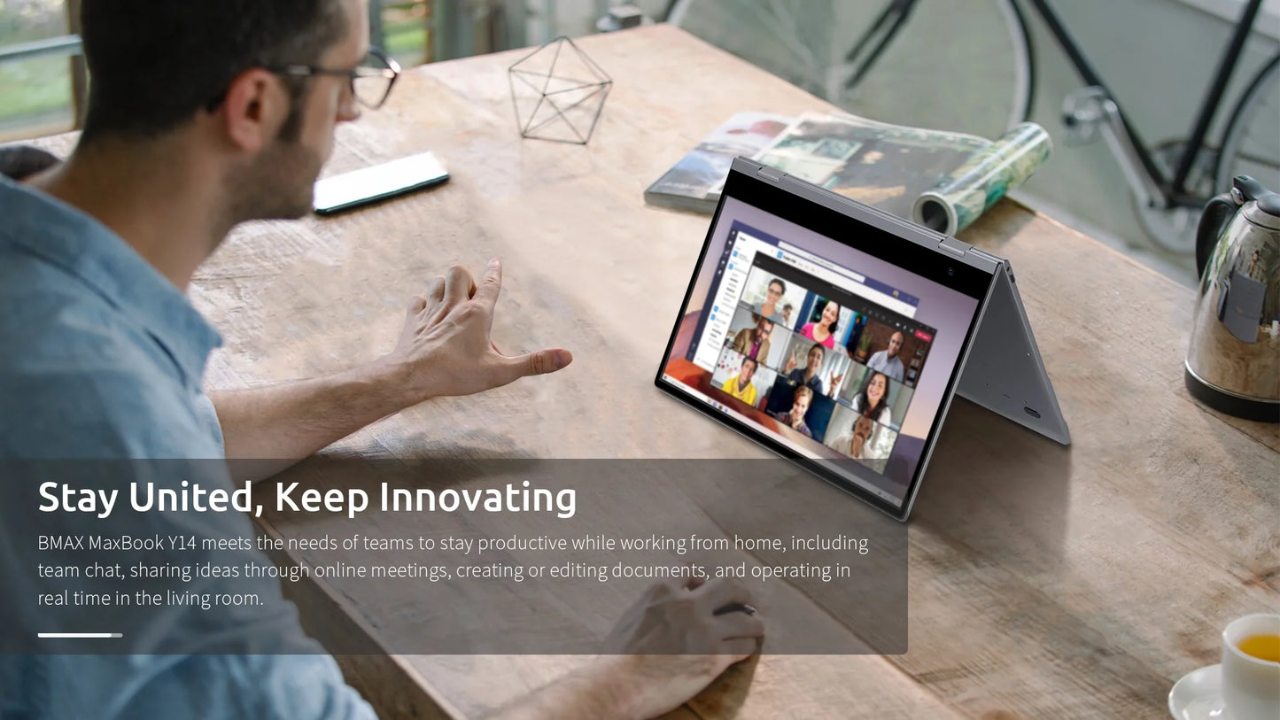 BMAX Y14 Touchscreen - 16GB RAM, Intel N100, 14 Zoll