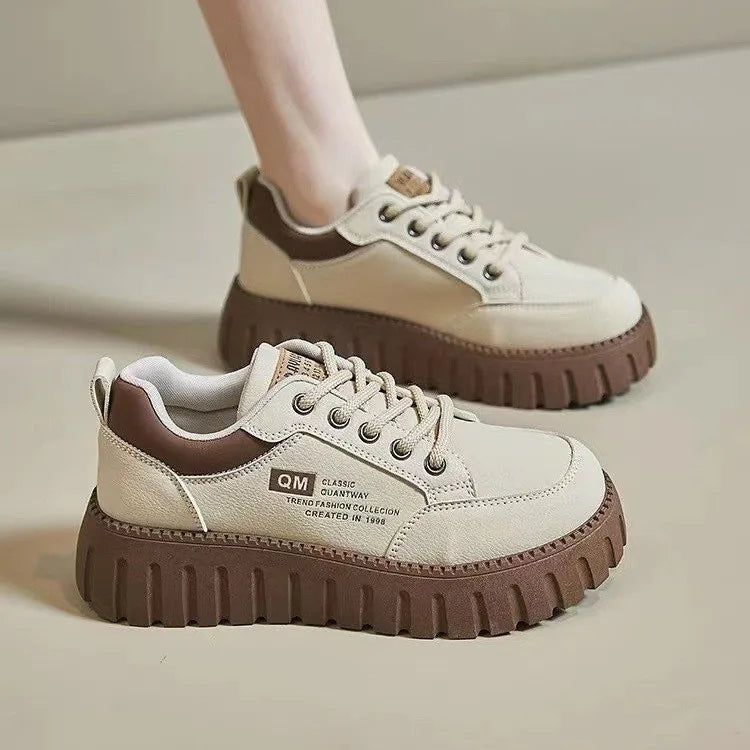CEENIU TG00352 Plateau Sneaker Komfort - 5cm Absatz, PU