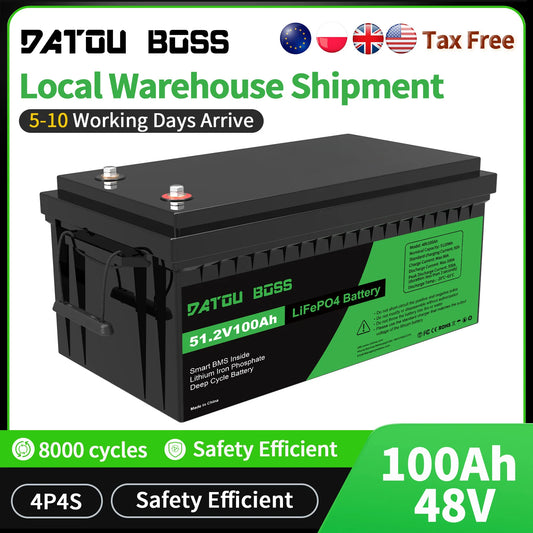 Ddtouboss 48V Lithium-Batterie 2025