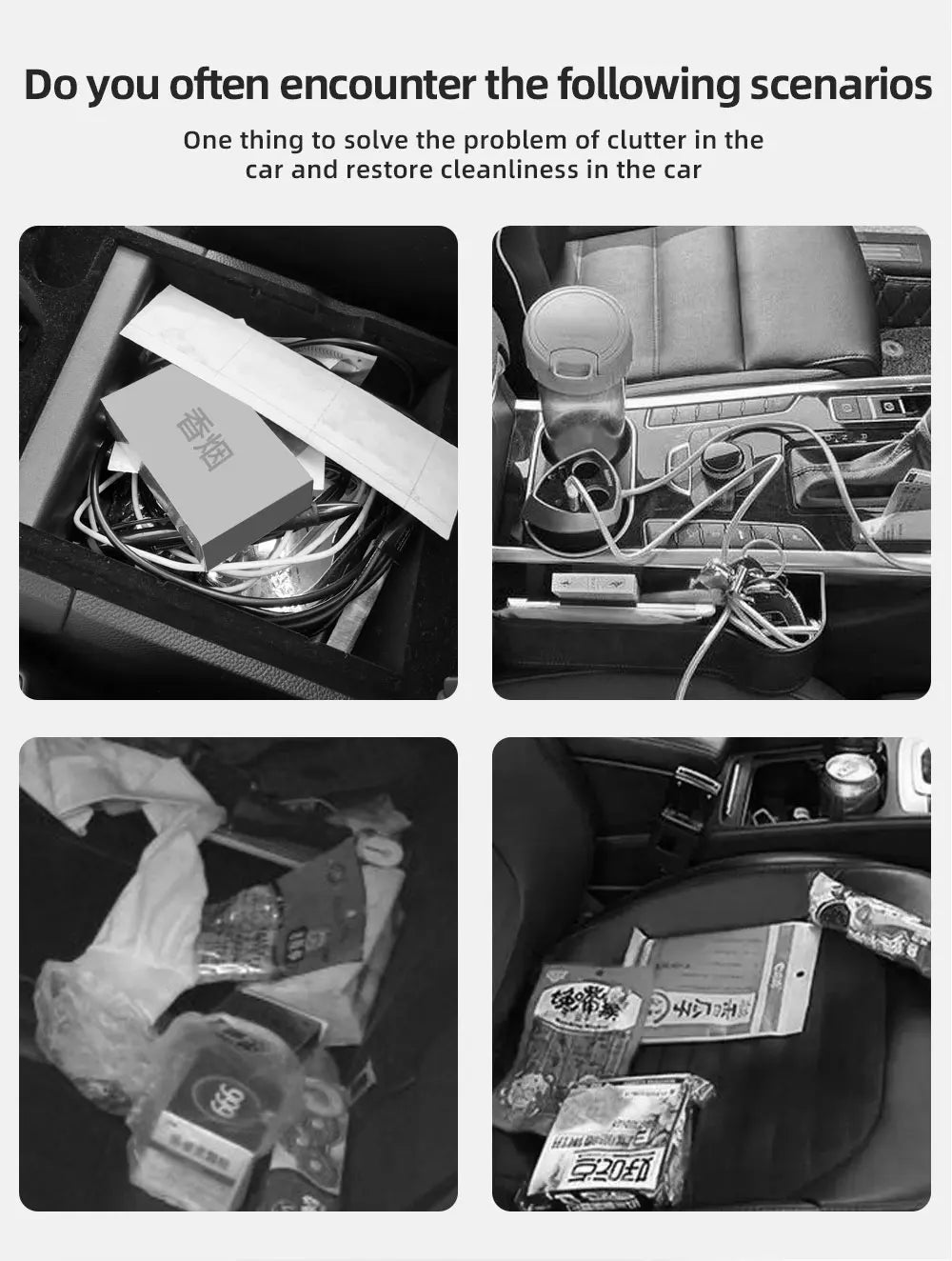 Car Seat Back Hanging Bag