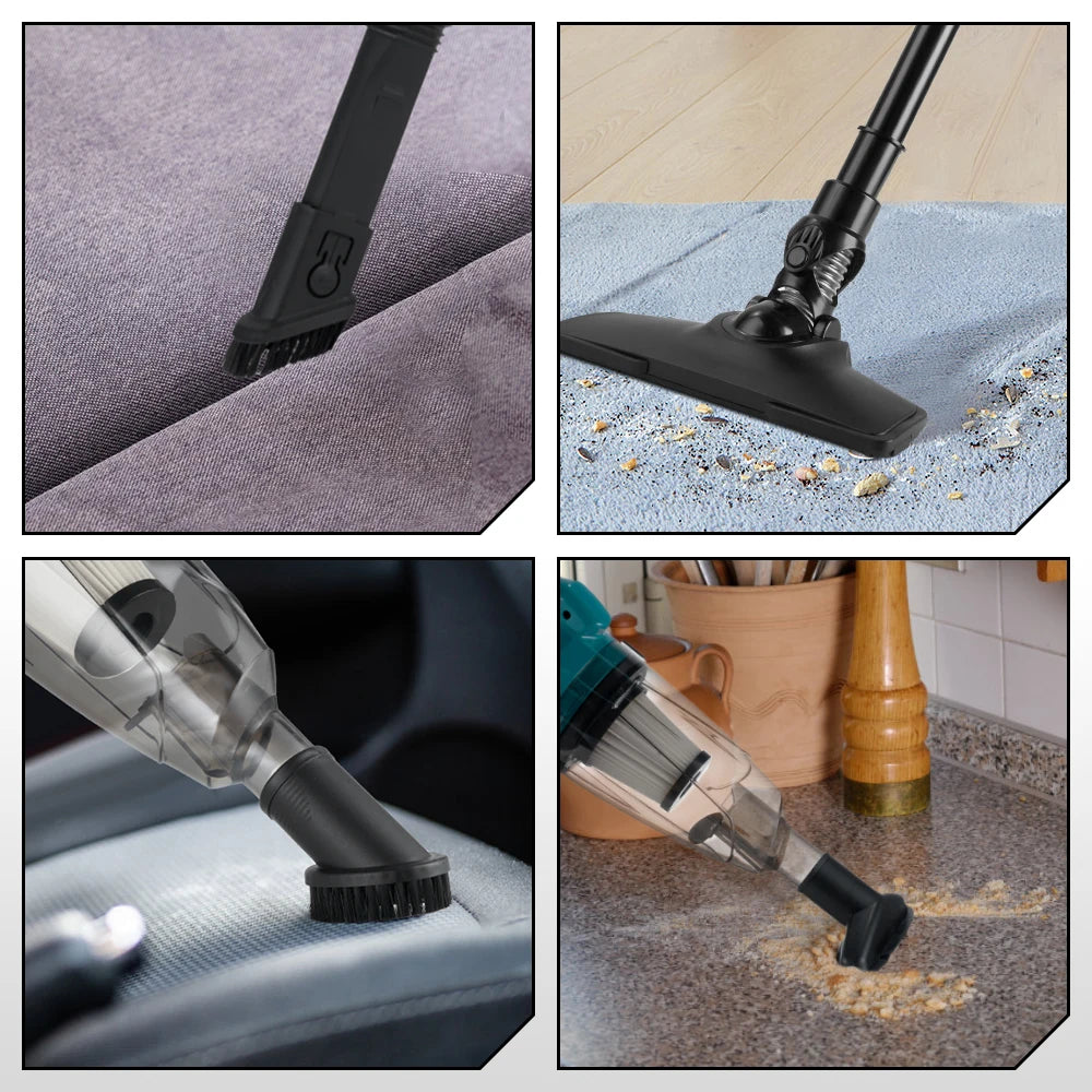 YOFIDRA 1500W Elektrischer Staubsauger - Kabellos Multifunktion Handheld Reinigung Schnee Staub für 21V 18V Akku