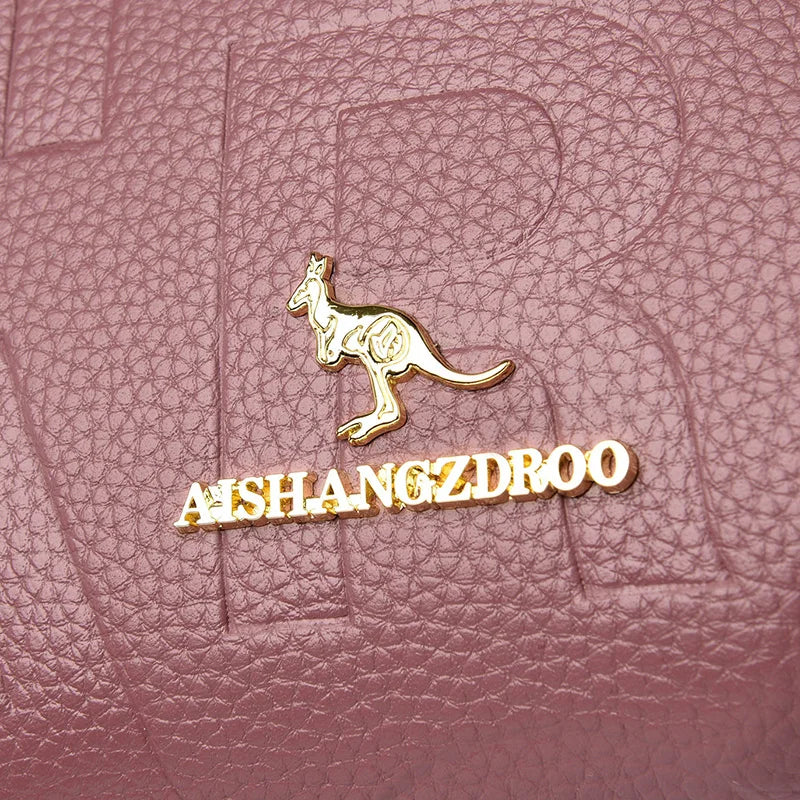 Fashion Women's Square Buckle Crossbody Bag Casual Shoulder Crossbody Bags Ladies Luxury Designer Large Capacity Travel Handbag