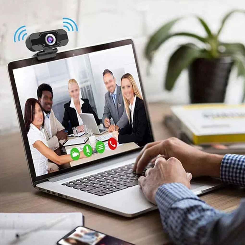 Max 1080P HD Webcam Manueller Fokus - 1080p, USB, kompakt