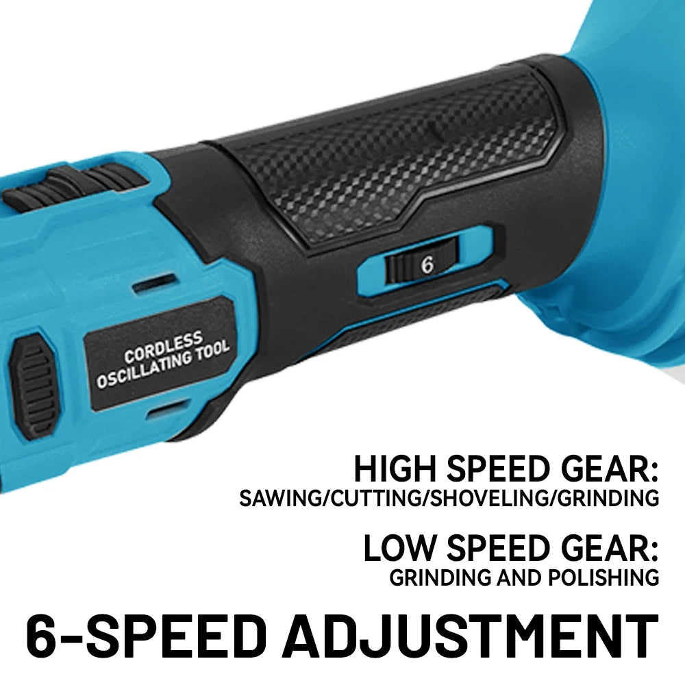 MultiPro M6 Bürstenloses Multitool - 6 Gänge 18V Akku 350W