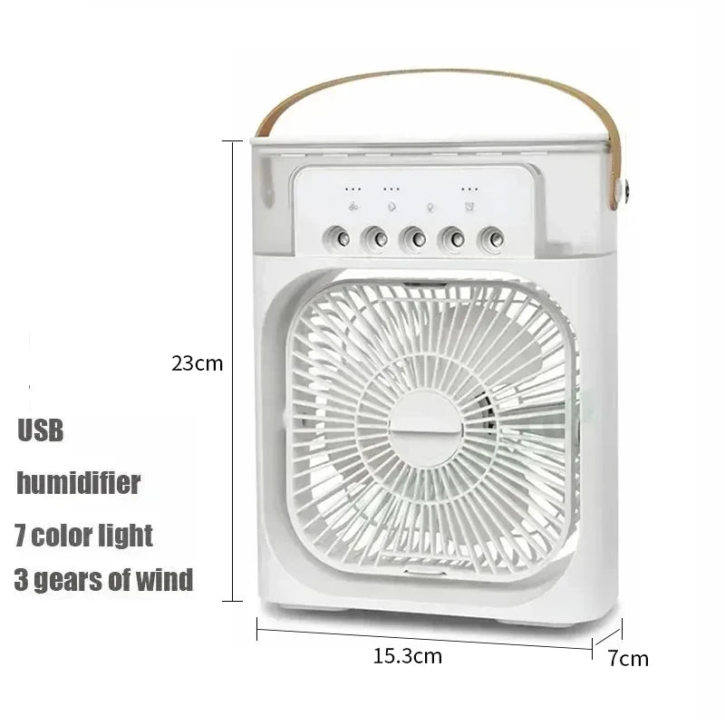 Kualool Fünfloch-Befeuchter-Lüfter - 5V2A 10W Kompakt