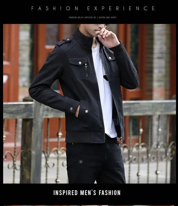 UrbanFit U1 Bomberjacke Herren winddicht - Futter, Gr. L