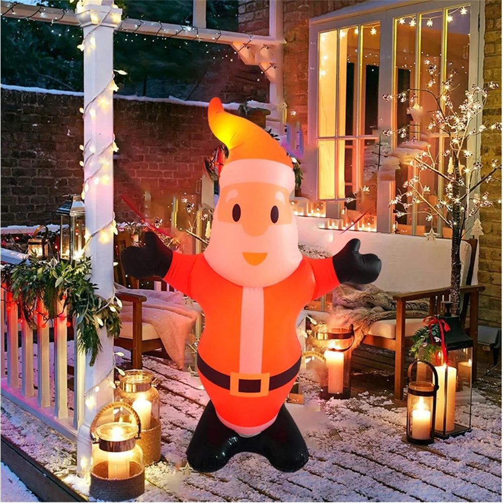 Christmas Inflatable Santa Claus Decoration