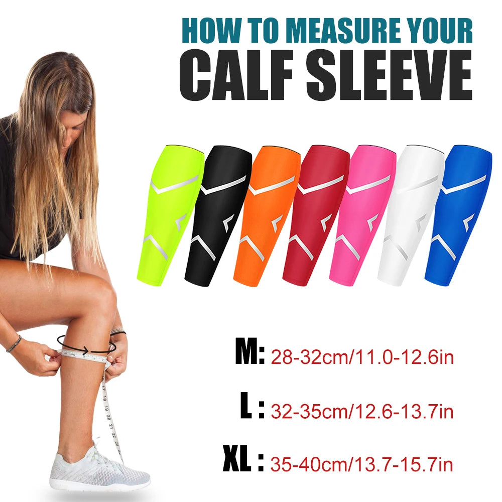 Wadenstütze 2025: BraceTop 1 PC Sports Calf Compression Sleeve Shin Splint - Support Guard Leg Protection Basketball Running Cycling Travel Collection