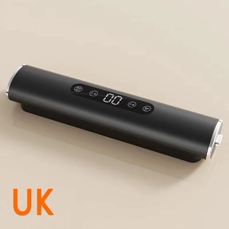 Vacuum Sealer Household Packaging Machine Portable Fresh-keeping Machine Lcd Screen Automatic Four Modes Plastic Bag Sealant