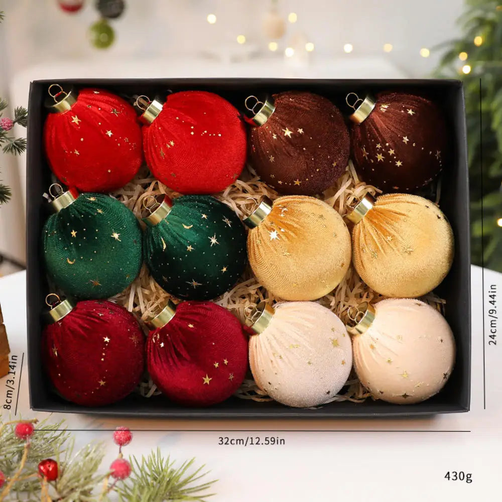 Choice Weihnachtskugeln - 12er Set Ø6 cm Glas Christbaumschmuck